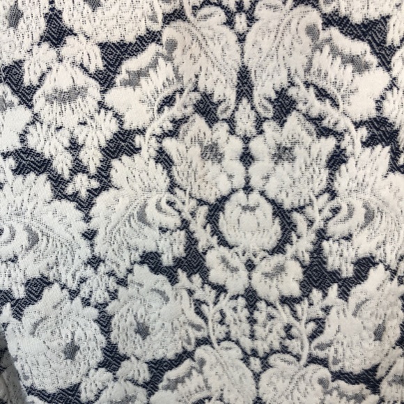 7 For All Mankind Lace Denim Pants Size 29 Blue White Skinny Stretch #e11 - Picture 5 of 11